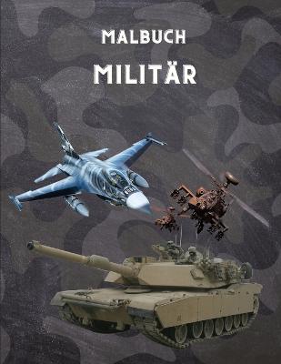 Book cover for Malbuch Militär