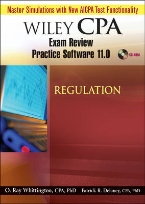Book cover for Wiley CPA Examination Review Practice Software 11.0 Regulation
