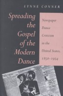 Book cover for Spreading the Gospel of the Modern Dance