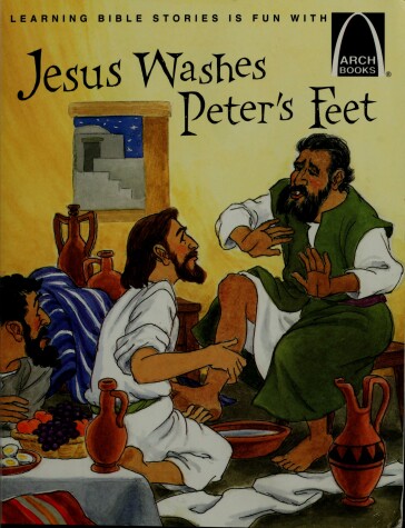 Book cover for Jesus Washes Peter's Feet