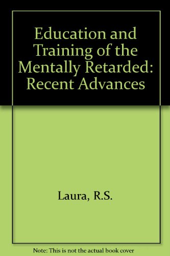 Book cover for Education and Training of the Mentally Retarded