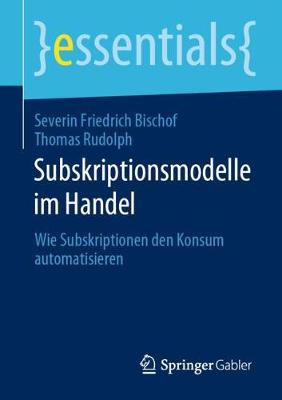 Book cover for Subskriptionsmodelle im Handel