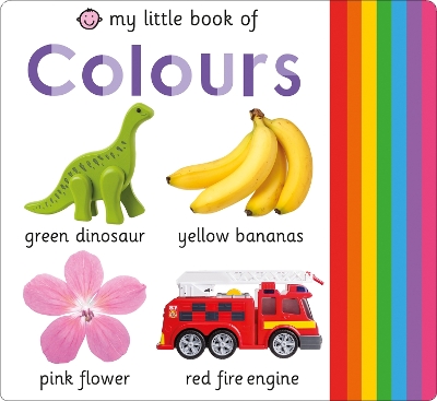 Book cover for My Little Book of Colours