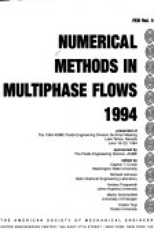 Cover of Numerical Methods in Multiphase Flows