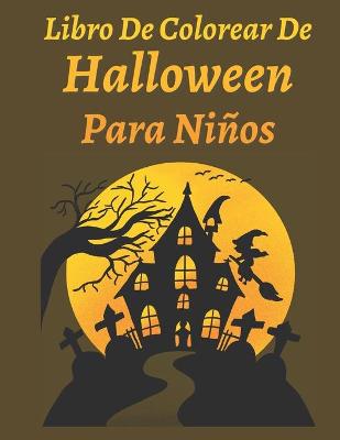 Book cover for Libro de colorear de Halloween para niños