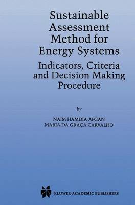 Book cover for Sustainable Assessment Method for Energy Systems