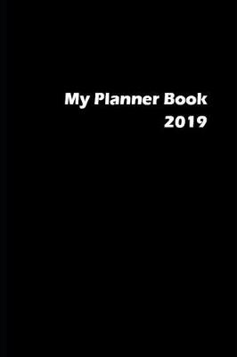 Book cover for Myplannerbook 2019