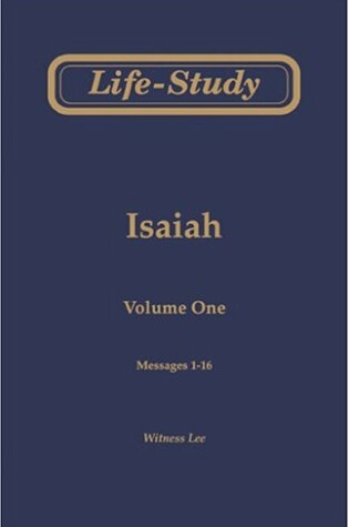 Cover of Life-Study of Isaiah