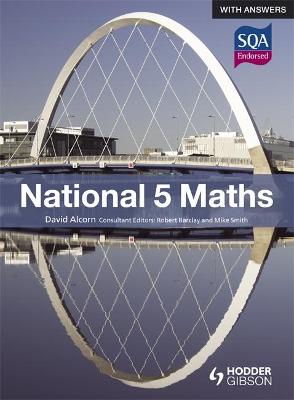 Book cover for National 5 Maths With Answers