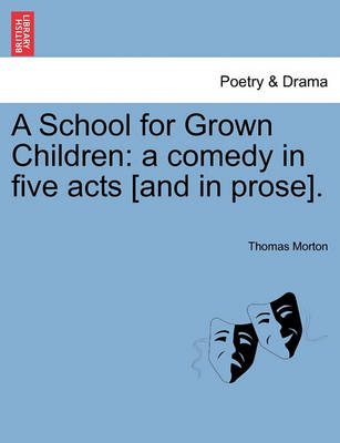 Book cover for A School for Grown Children