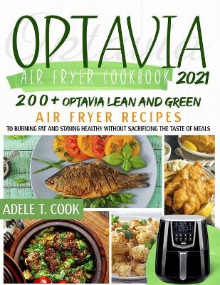 Book cover for Optavia Air Fryer Cookbook 2021