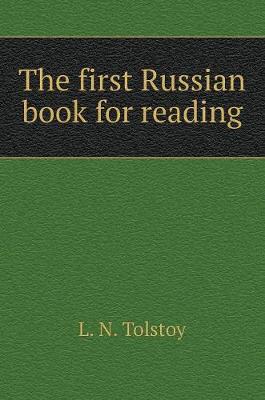 Book cover for The first Russian book for reading