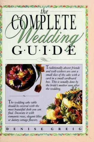 Cover of The Complete Wedding Guide