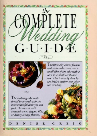 Book cover for The Complete Wedding Guide