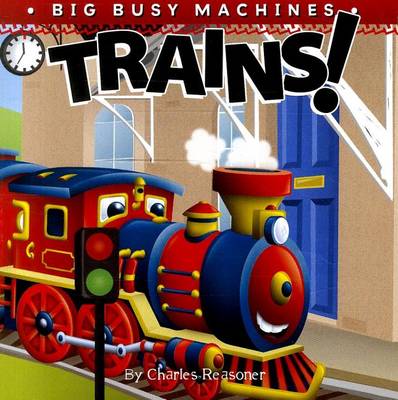 Book cover for Trains!