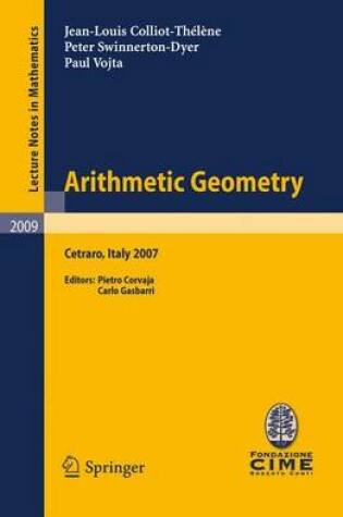 Cover of Arithmetic Geometry