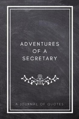 Cover of Adventures of A Secretary