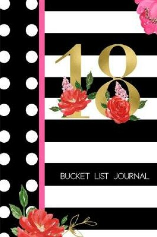 Cover of 18 Bucket List Journal