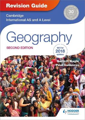 Book cover for Cambridge International AS/A Level Geography Revision Guide 2nd edition