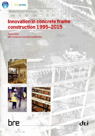 Book cover for Innovation in Concrete Frame Construction 1995-2015