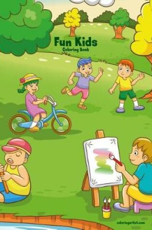 Cover of Fun Kids Coloring Book 1