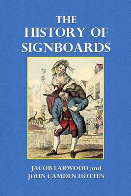 Book cover for The History of Signboards