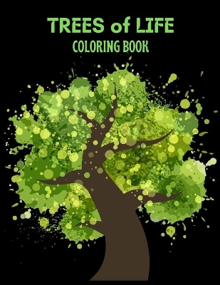 Book cover for Trees of Life Coloring Book