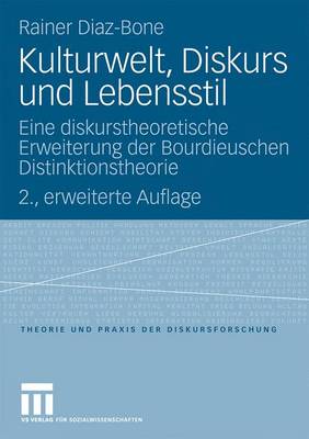 Book cover for Kulturwelt, Diskurs Und Lebensstil