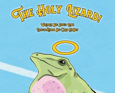 Book cover for The Holy Lizard!