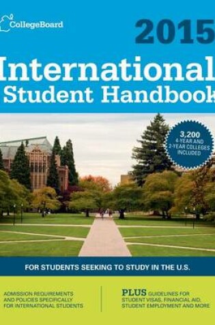 Cover of International Student Handbook 2015