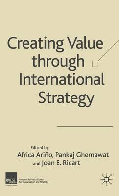 Book cover for Creating Value Through International Strategy