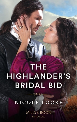 Book cover for The Highlander's Bridal Bid