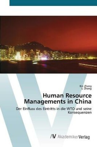 Cover of Human Resource Managements in China