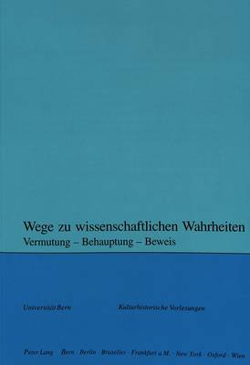 Cover of Wege Zu Wissenschaftlichen Wahrheiten