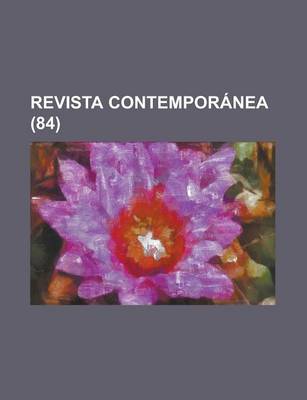 Book cover for Revista Contemporanea (84)