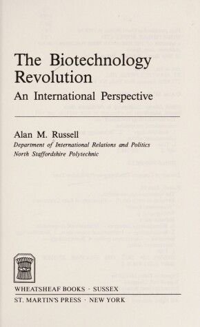 Book cover for Biotechnology Revolution