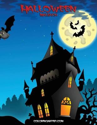 Book cover for Halloween Malbuch 1