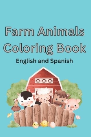 Cover of Farm Animals Coloring Book