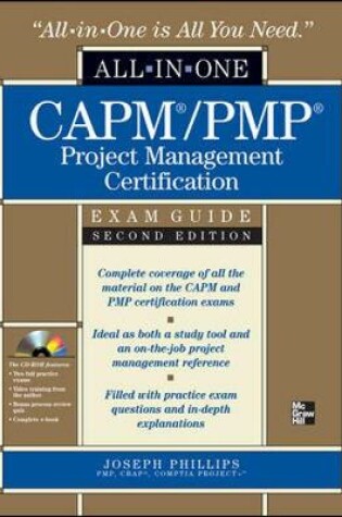 Cover of CAPM/PMP Project Management Certification All-in-One Exam Guide with CD-ROM, Second Edition