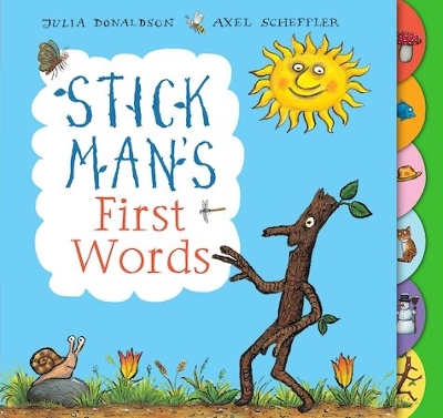 Book cover for Stick Man's First Words