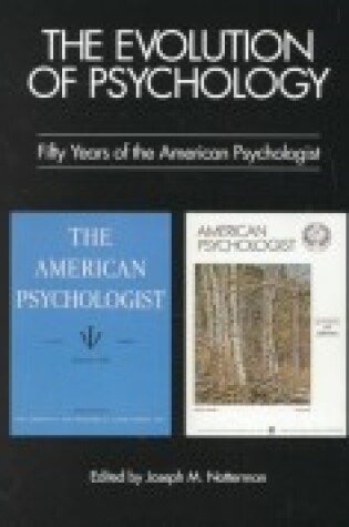 Cover of The Evolution of Psychology