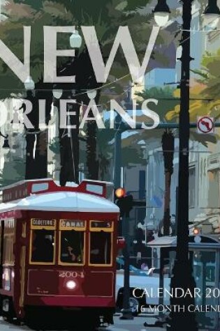 Cover of New Orleans Calendar 2021