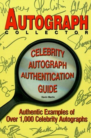 Cover of Autograph Collector Celebrity Autograph Authentication Guide