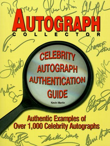 Book cover for Autograph Collector Celebrity Autograph Authentication Guide