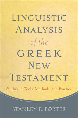 Book cover for Linguistic Analysis of the Greek New Testament