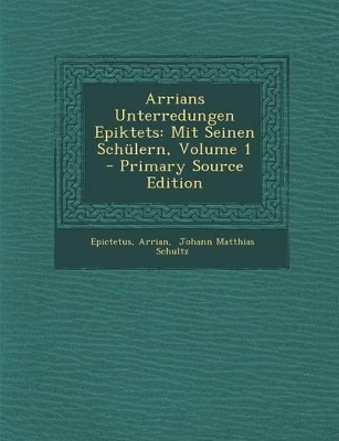 Book cover for Arrians Unterredungen Epiktets