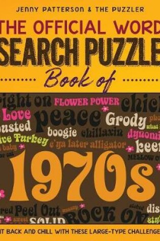 Cover of THE OFFICIAL WORD SEARCH PUZZLE BOOK OF THE 1970's