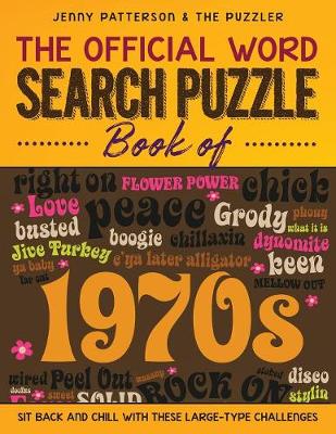 Book cover for THE OFFICIAL WORD SEARCH PUZZLE BOOK OF THE 1970's