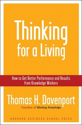 Book cover for Thinking for a Living