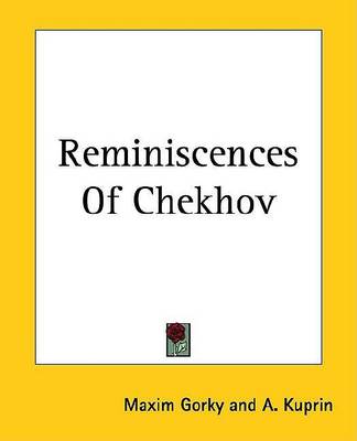 Book cover for Reminiscences of Chekhov